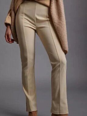En Saison Anthropologie Tan Trouser Pant